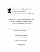 Análisis de la aplicación de normativas sobre violencia laboral en la Municipalidad de